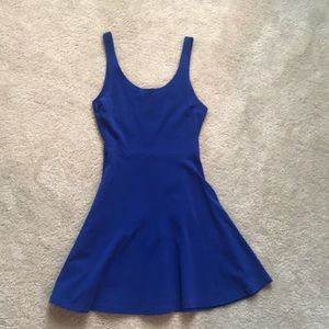 Blue Skater Dress